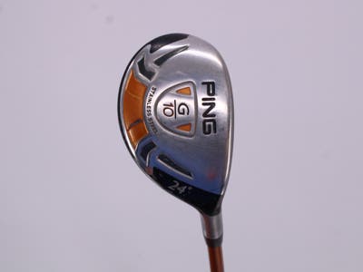 Ping G10 Hybrid 4 Hybrid 24° Ping TFC 129H Graphite Stiff Right Handed 39.75in