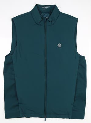 New W/ Logo Mens Holderness and Bourne The King Vest Medium M Turquoise MSRP $220