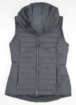 New Womens Zero Restriction Golf Vest Small S Gray MSRP $210