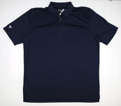New Mens Level Wear Golf Polo XX-Large XXL Navy Blue MSRP $45