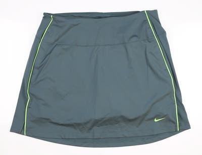 New Womens Nike Golf Skort Large L Green MSRP $70