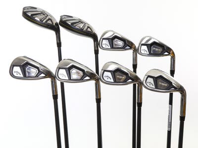 Mint Callaway Rogue ST Max OS Lite Iron Set 4H 5H 6-PW SW Project X Cypher 40 Graphite Ladies Right Handed 36.75in