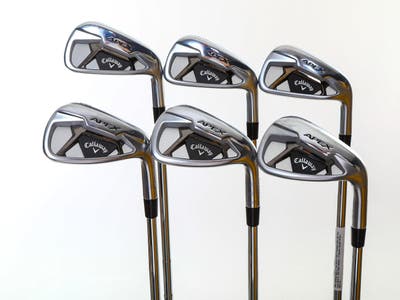 Mint Callaway Apex 21 Iron Set 5-PW TT Dynamic Gold 120 Tour Issue Steel X-Stiff Right Handed +2 Degrees Upright 38.5in