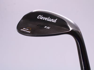 Cleveland CG15 Black Pearl Wedge Sand SW 56° 10 Deg Bounce Cleveland Traction Wedge Steel Wedge Flex Right Handed 35.5in