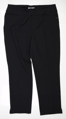 New Womens Fairway & Greene Golf Pants X-Large XL Black MSRP $135