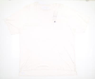 New W/ Logo Mens B. Draddy Dewey Pocket T-Shirt XX-Large XXL White MSRP $56