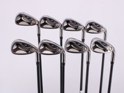 TaylorMade R7 Draw Iron Set 5-PW GW SW TM Reax 55 Graphite Regular Right Handed 38.5in
