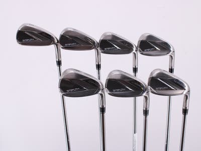TaylorMade Stealth Iron Set 5-PW GW FST KBS Tour Lite 100 Steel Stiff Right Handed 39.25in