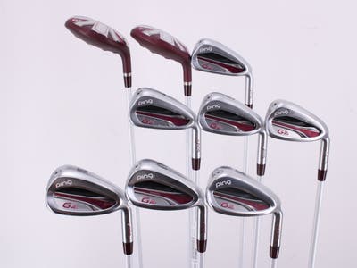 Ping G LE 2 Iron Set 4-SW ULT 240 Lite Graphite Ladies Right Handed Orange Dot 38.75in