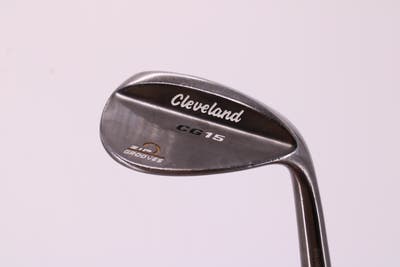 Cleveland CG15 Satin Chrome Wedge Lob LW 58° 12 Deg Bounce Stock Steel Shaft Steel Stiff Right Handed 36.0in