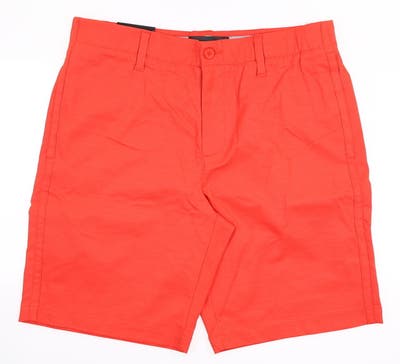 New Mens Under Armour Iso-Chill Shorts 34 Orange MSRP $75