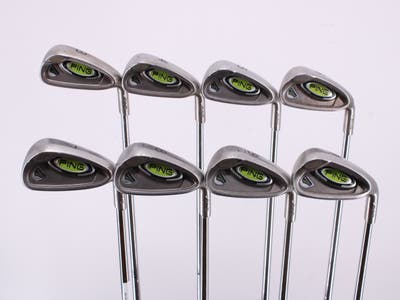 Ping Rapture Iron Set 3-PW Ping CS Lite Steel Stiff Right Handed White Dot 38.75in