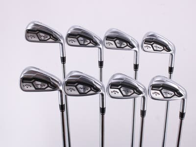 Callaway Apex Iron Set 3-PW Project X LZ 6.0 Steel Stiff Right Handed 38.25in