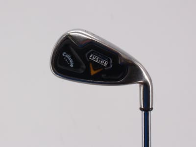 Callaway Fusion Single Iron 6 Iron Nippon NS Pro 990GH Steel Uniflex Right Handed 37.75in