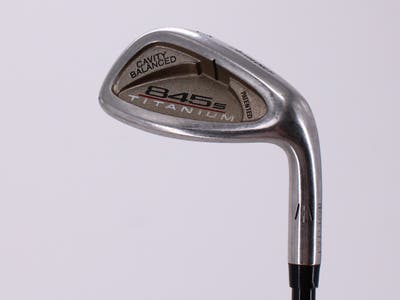 Tommy Armour 845S Titanium Face Single Iron 9 Iron G Force Graphite Regular Right Handed 36.5in