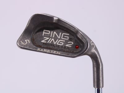 Ping Zing 2 Single Iron 5 Iron Ping JZ Steel Stiff Right Handed Red dot 38.0in