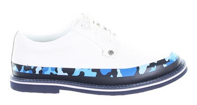 New Mens Golf Shoe G-Fore Camo Tuxedo Gallivanter 10.5 White/Blue MSRP $185 G4MF21EF14