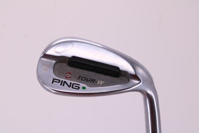 Ping Tour-W Brushed Silver Wedge Sand SW 54° 10 Deg Bounce True Temper Dynamic Gold S300 Steel Stiff Right Handed Green Dot 35.75in