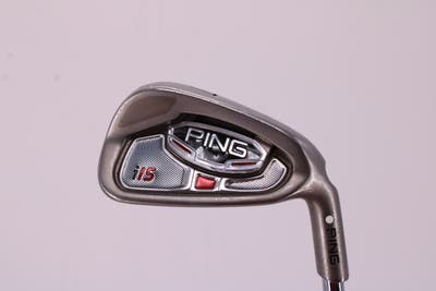 Ping i15 Single Iron 7 Iron Ping AWT Steel Stiff Right Handed White Dot 37.5in