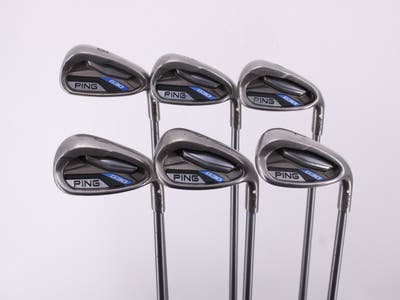 Ping G30 Iron Set 8-PW GW SW LW Ping TFC 419i Graphite Stiff Right Handed White Dot 37.75in