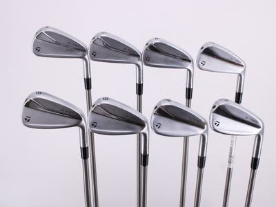TaylorMade 2021 P790 Iron Set 4-PW GW Aerotech SteelFiber fc90cw Graphite Regular Right Handed 38.5in