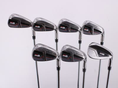TaylorMade M6 Iron Set 5-PW GW FST KBS MAX 85 Steel Regular Right Handed 38.5in