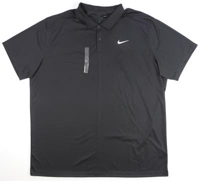 New Mens Nike Golf Polo XX-Large XXL Black MSRP $65