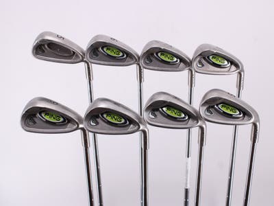 Ping Rapture Iron Set 5-PW GW SW Ping CFS Steel X-Stiff Right Handed Black Dot 38.0in