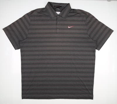New Mens Nike Tiger Woods Polo XX-Large XXL Gray MSRP $85