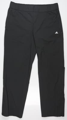 New Womens Adidas Golf Rain Pants Large L Black MSRP $90