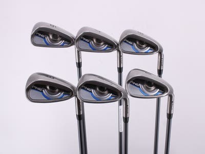 Ping Gmax Iron Set 6-PW GW Ping CFS 80 Graphite Stiff Right Handed Black Dot 37.75in