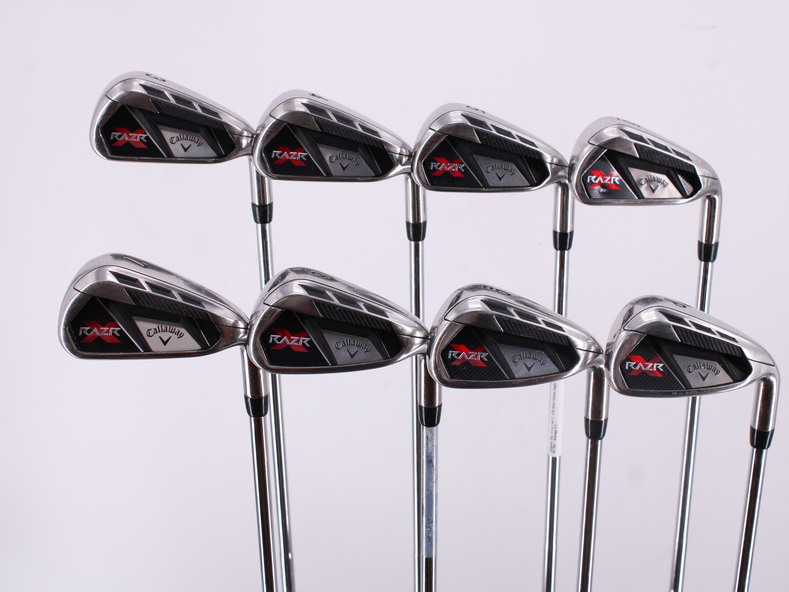 Flex S Callaway RAZR X FORGED 6S NSPRO 950GH S Mens Right Iron Set 