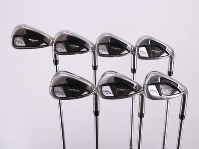 Callaway Rogue ST Max Iron Set 6-PW AW GW True Temper Elevate MPH 95 Steel Stiff Right Handed 38.5in
