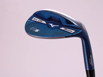 Mizuno S5 Blue Ion Wedge Sand SW 54° 8 Deg Bounce Nippon NS Pro 1150GH Steel Stiff Right Handed 35.75in