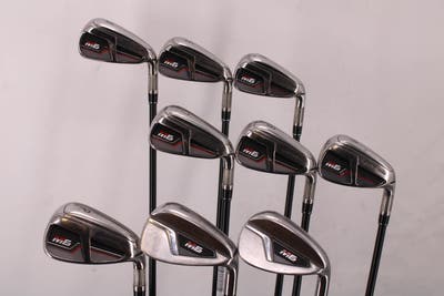 TaylorMade M6 Iron Set 4-PW GW SW Fujikura ATMOS 6 Red Graphite Regular Right Handed 38.25in