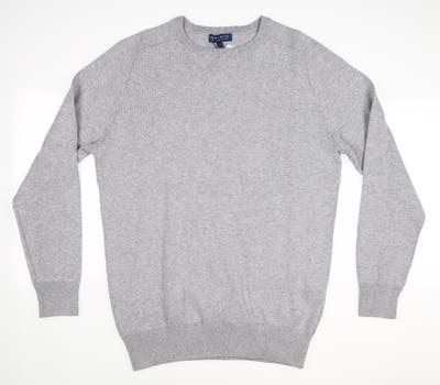 New Mens Peter Millar Golf Sweater Small S Gray MSRP $125
