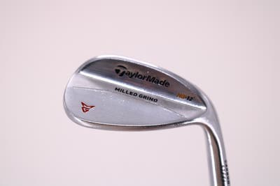 TaylorMade Milled Grind Satin Chrome Wedge Sand SW 54° 12 Deg Bounce True Temper Dynamic Gold Steel Wedge Flex Right Handed 35.25in