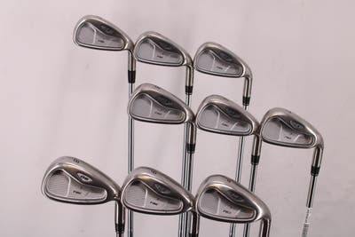 TaylorMade Rac OS Iron Set 2-PW Stock Steel Shaft Steel Stiff Right Handed 37.5in