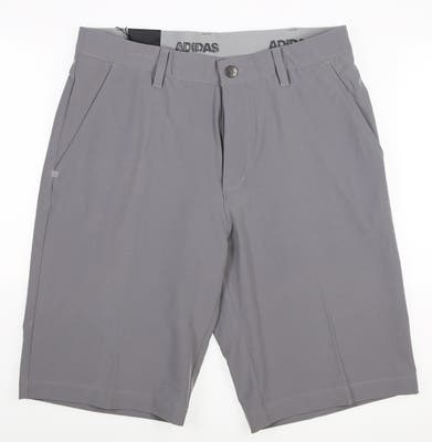 New Mens Adidas Ultimate365 Shorts 30 Gray MSRP $65