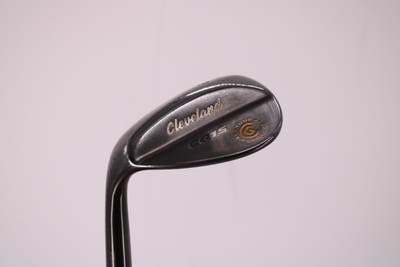 Cleveland CG15 Black Pearl Wedge Lob LW 60° 8 Deg Bounce Cleveland Traction Wedge Steel Wedge Flex Left Handed 35.75in