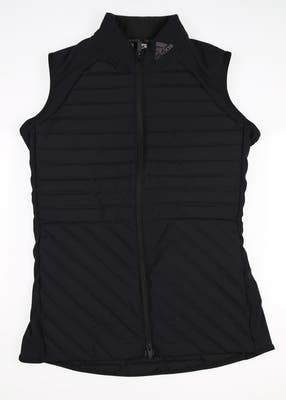New W/ Logo Womens Adidas Frostguard Vest X-Small XS Black MSRP $160