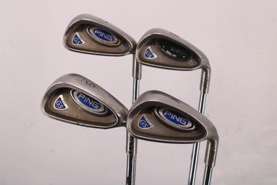 Ping G5 Iron Set 7-PW Ping CS Lite Steel Stiff Right Handed Green Dot 37.25in