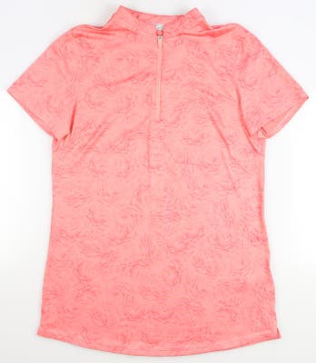 New Womens Puma Mattr Bouquet Polo Small S Carnation Pink MSRP $65