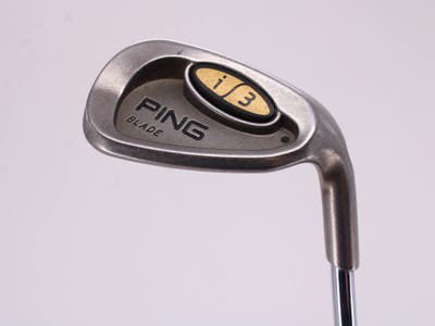 Ping i3 Blade Wedge Sand SW Ping JZ Steel Stiff Right Handed Black Dot 35.5in