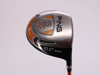 Ping G10 Draw Driver 10.5° Ping TFC 129D Graphite Stiff Right Handed 45.75in