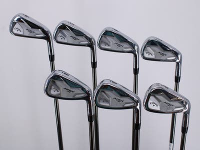 Callaway Apex Pro 19 Iron Set 4-PW UST Mamiya Recoil 110 F4 Graphite Stiff Right Handed 38.0in