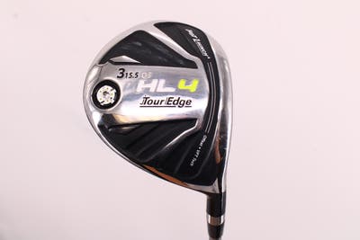 Tour Edge Hot Launch 4 Offset Fairway Wood 3 Wood 3W 15.5° UST Mamiya HL4 Graphite Stiff Right Handed 43.5in