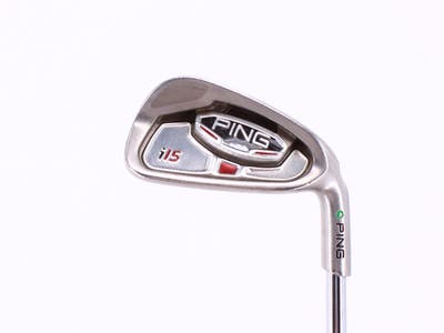 Ping i15 Single Iron 6 Iron Ping AWT Steel Regular Right Handed Green Dot 37.25in