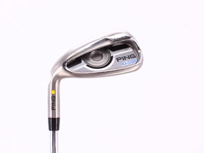 Ping 2016 G Single Iron 9 Iron AWT 2.0 Steel Stiff Left Handed Yellow Dot 36.25in