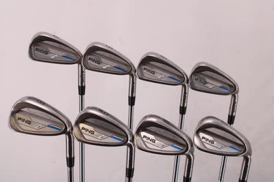 Ping 2015 i Iron Set 4-PW GW True Temper Dynamic Gold S300 Steel Stiff Right Handed Blue Dot 38.25in